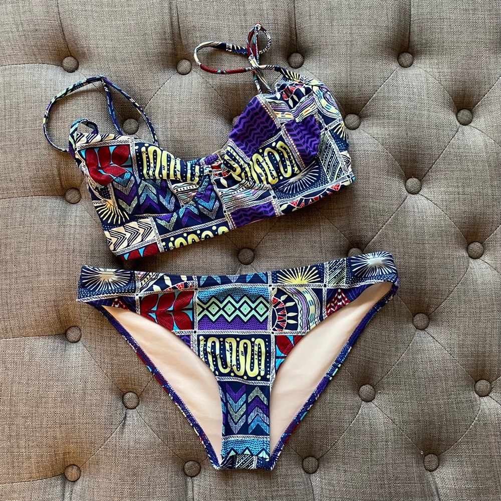 Mara Hoffman Cami Underwire Bikini Top & Bottoms